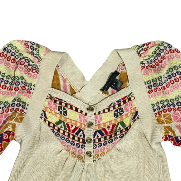 Marc Jacobs Bohemian Tunis Dress Top - Picture 3 of 4